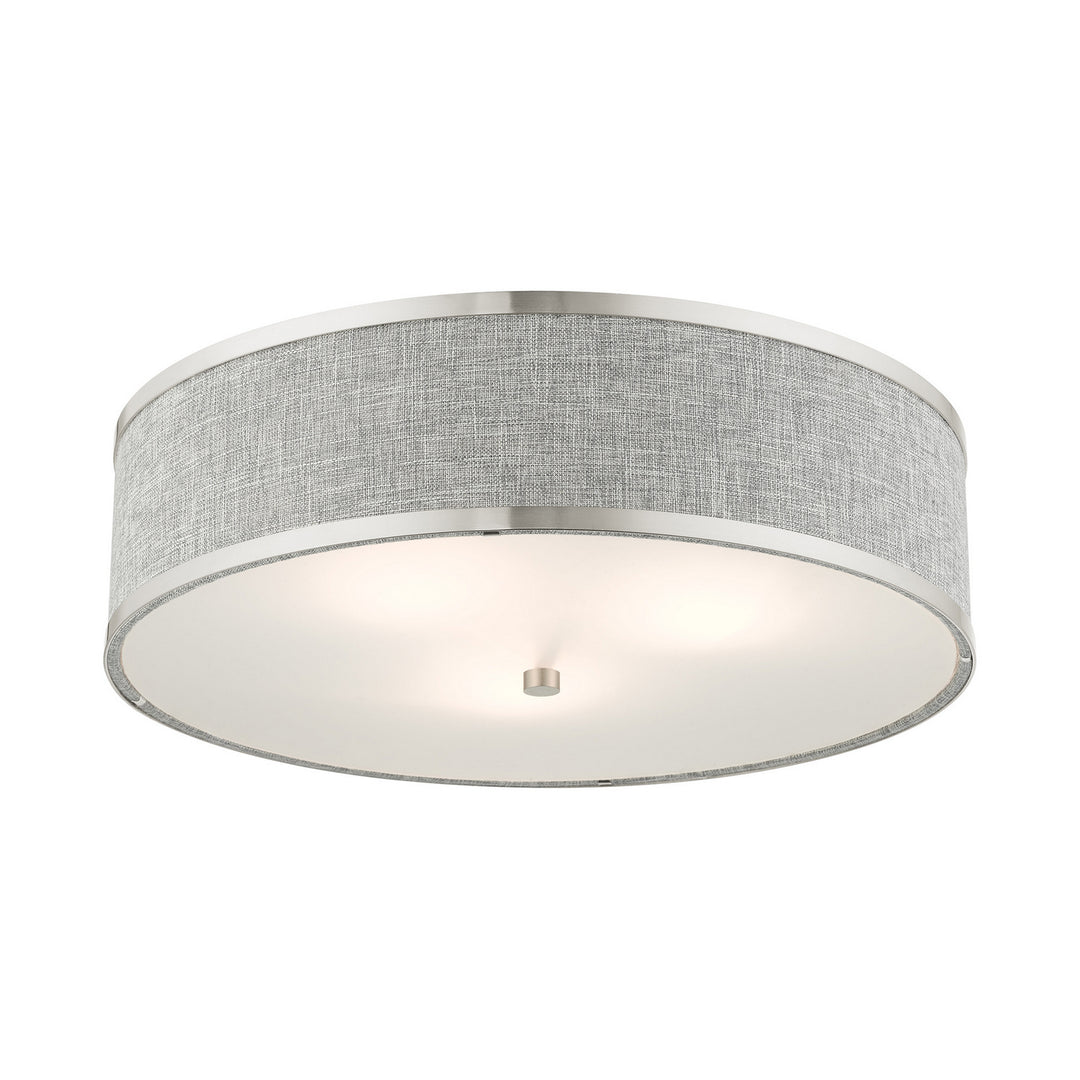 Livex Park Ridge 60425-91 Ceiling Light - Brushed Nickel