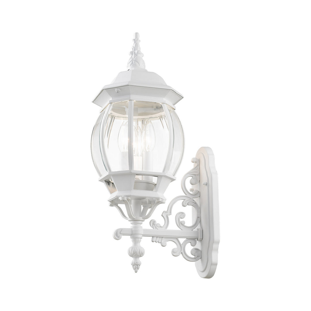 Livex Lighting 7524-13  Frontenac Outdoor Textured White