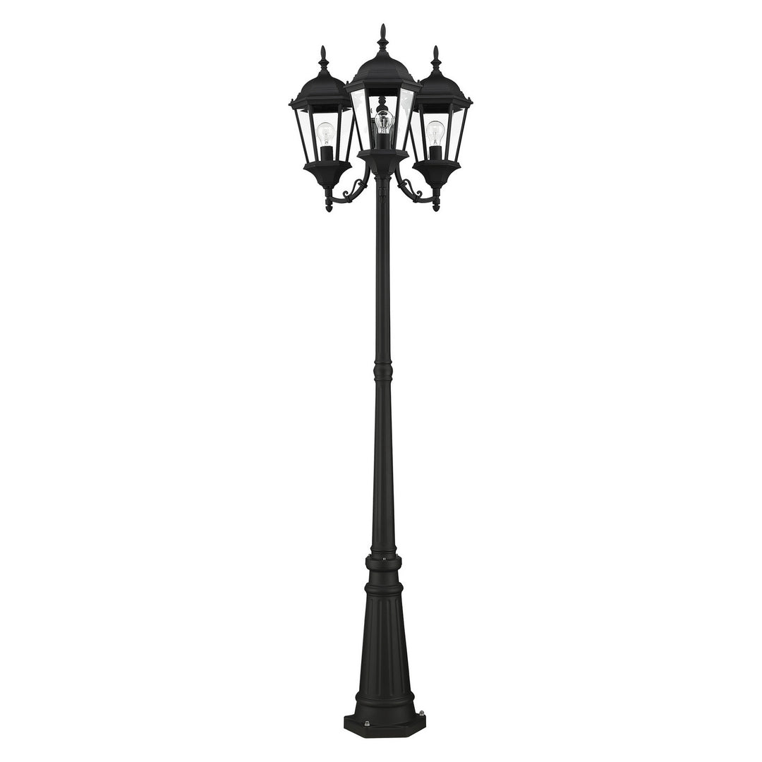 Livex Lighting 7553-14  Hamilton Outdoor Textured Black