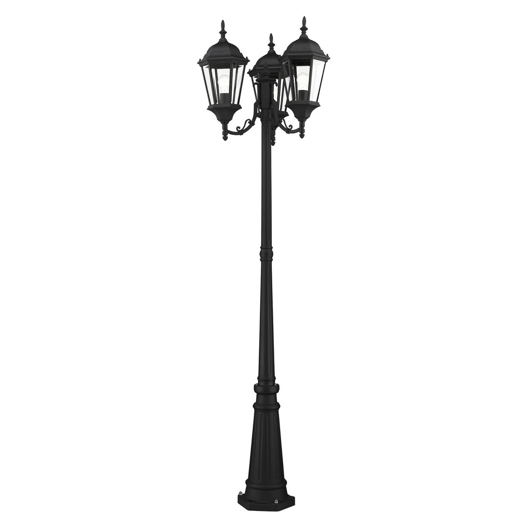 Livex Lighting 7553-14  Hamilton Outdoor Textured Black