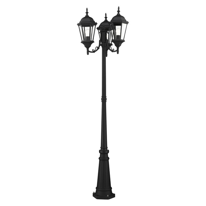 Livex Lighting 7553-14  Hamilton Outdoor Textured Black