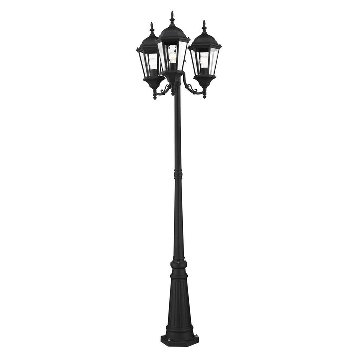 Livex Lighting 7553-14  Hamilton Outdoor Textured Black