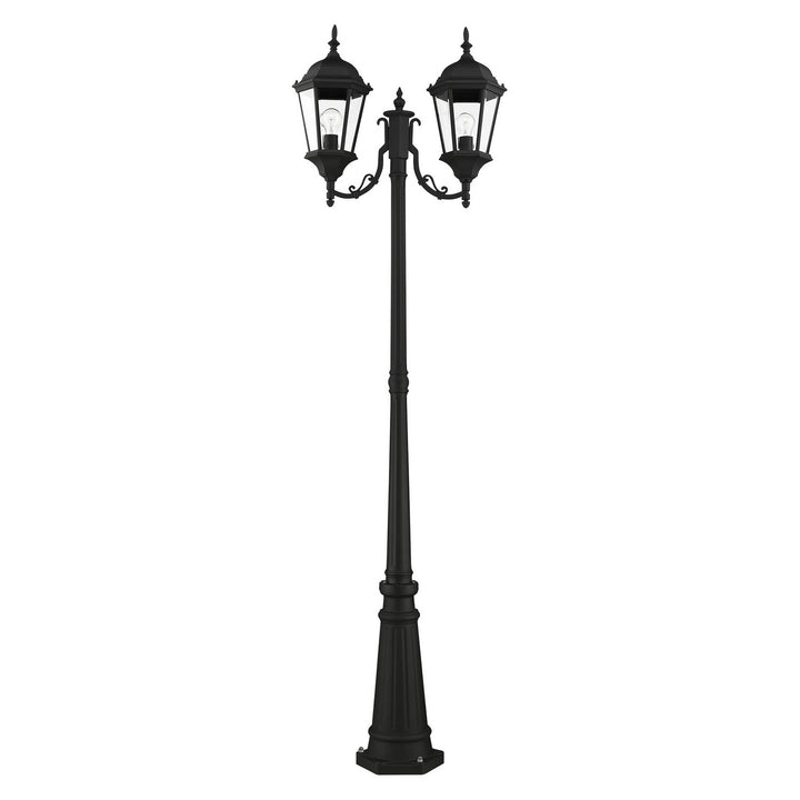 Livex Lighting 7554-14  Hamilton Outdoor Textured Black