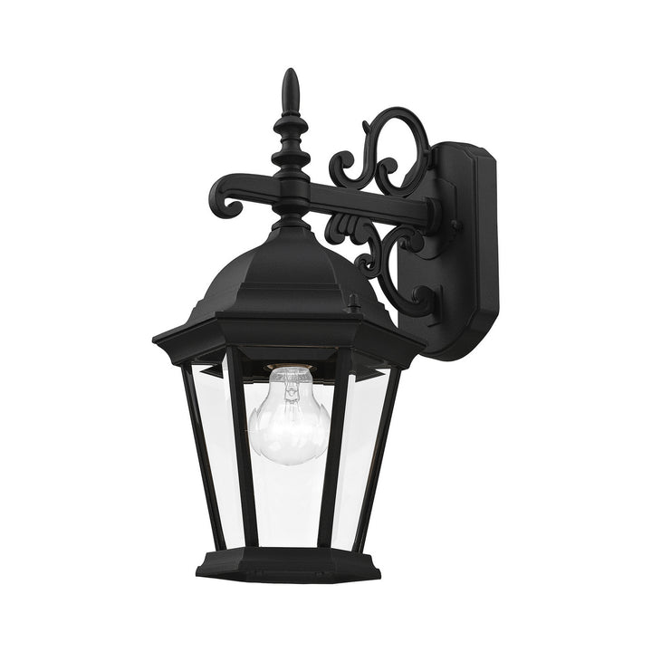 Livex Lighting 7555-14  Hamilton Outdoor Textured Black