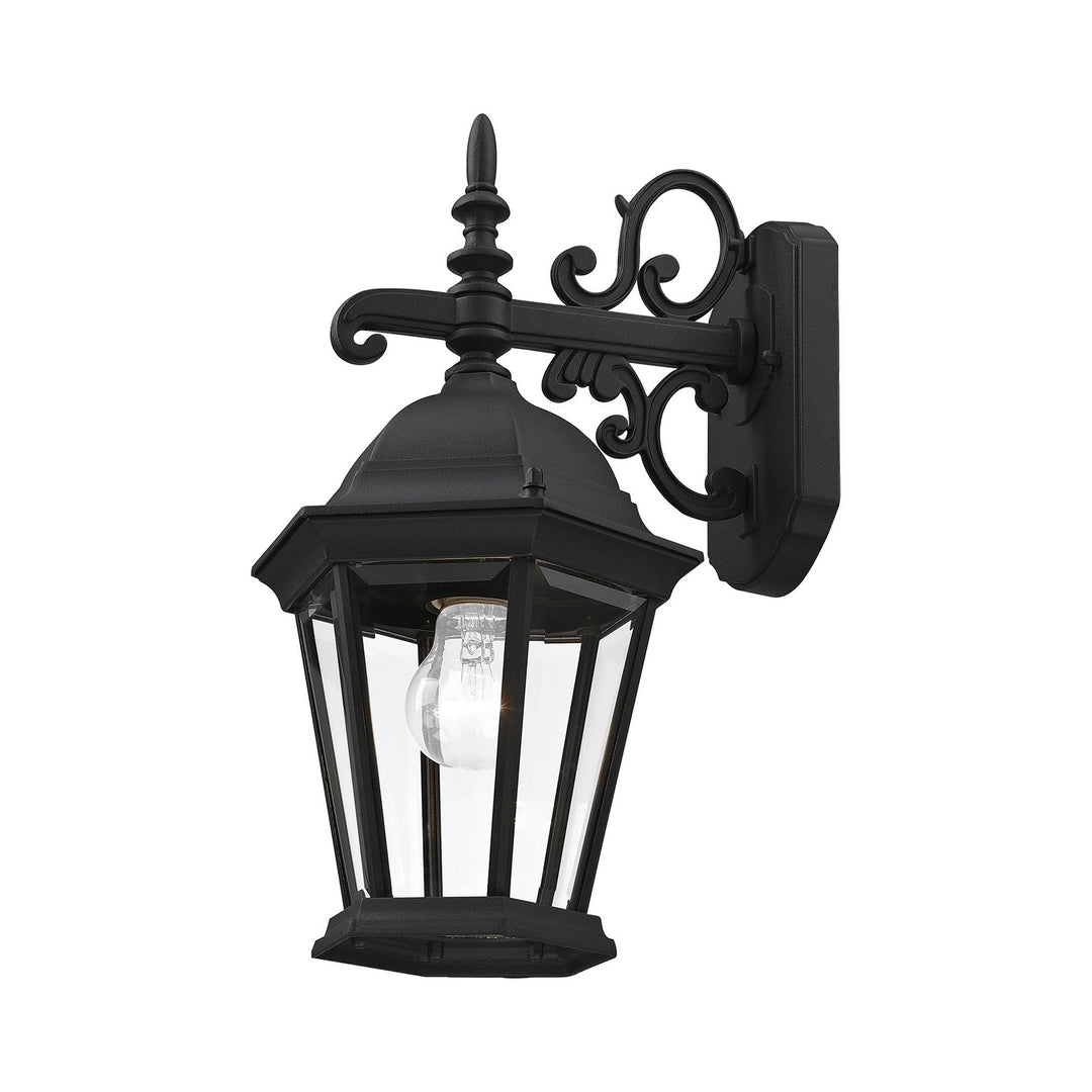 Livex Lighting 7555-14  Hamilton Outdoor Textured Black