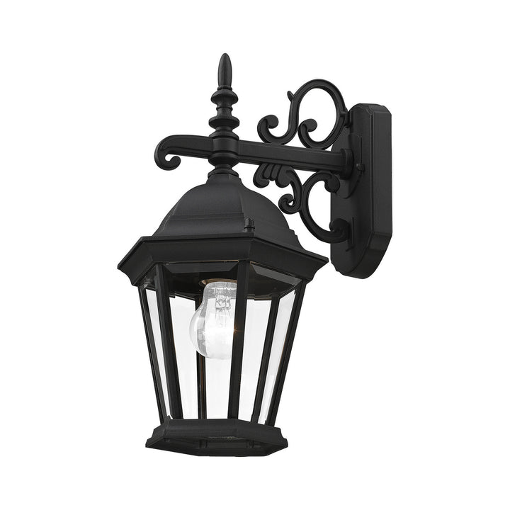 Livex Lighting 7555-14  Hamilton Outdoor Textured Black