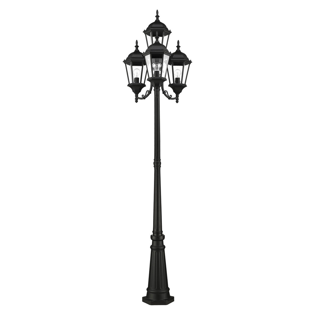 Livex Lighting 7557-14  Hamilton Outdoor Textured Black