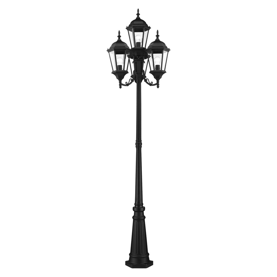 Livex Lighting 7557-14  Hamilton Outdoor Textured Black