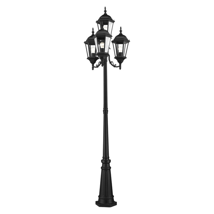 Livex Lighting 7557-14  Hamilton Outdoor Textured Black
