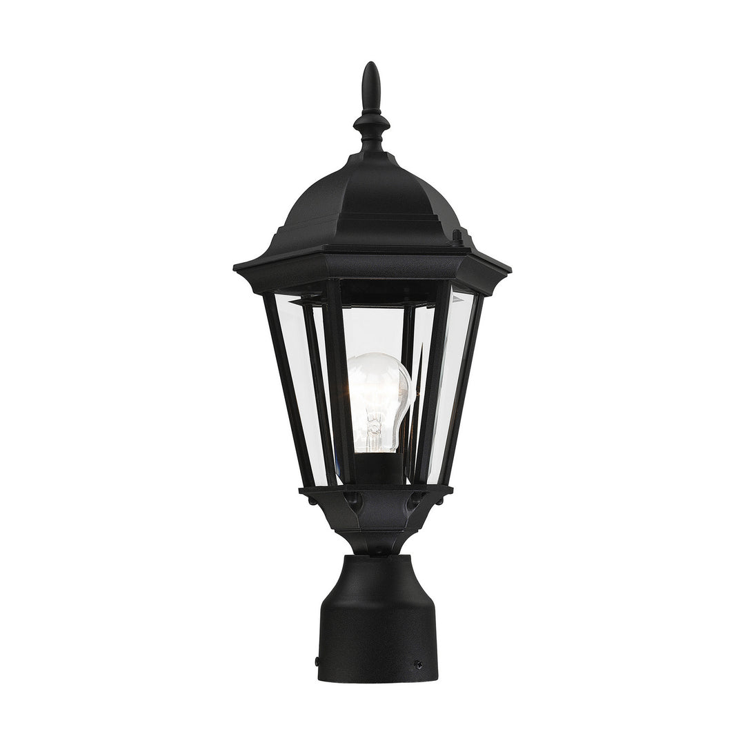 Livex Lighting 7558-14  Hamilton Outdoor Textured Black