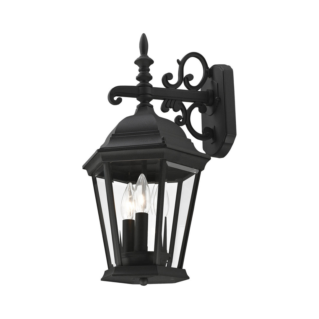 Livex Lighting 7560-14  Hamilton Outdoor Textured Black
