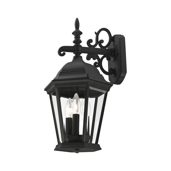 Livex Lighting 7560-14  Hamilton Outdoor Textured Black