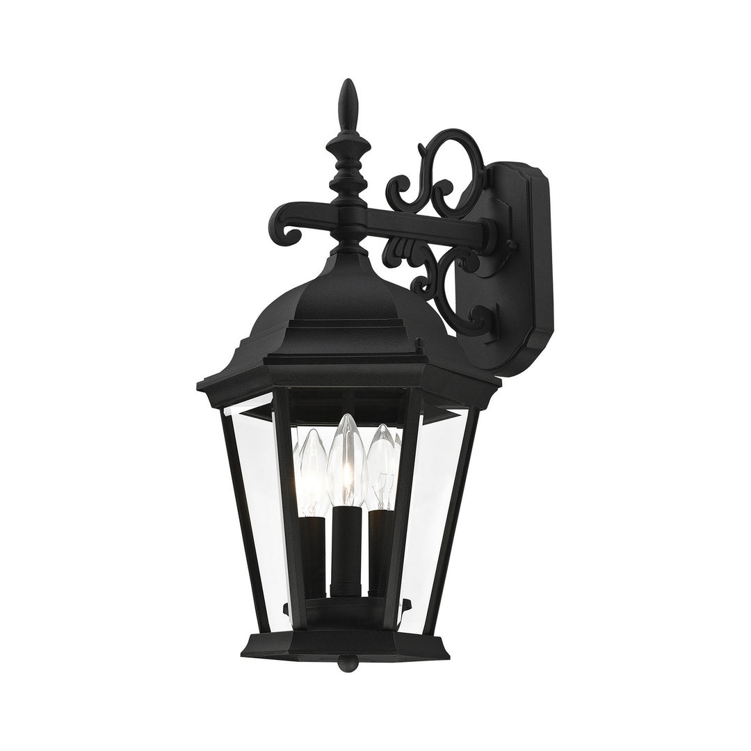 Livex Lighting 7560-14  Hamilton Outdoor Textured Black