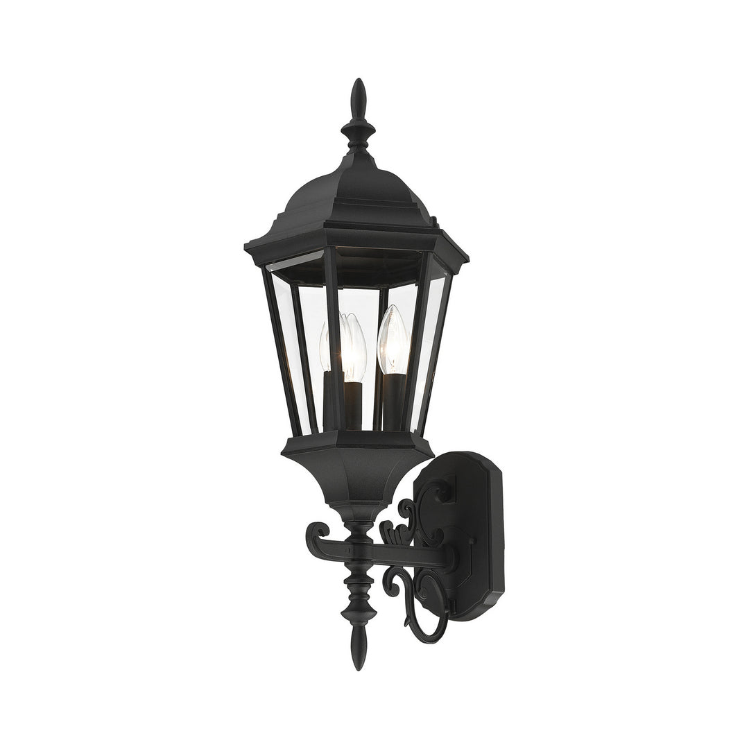 Livex Lighting 7561-14  Hamilton Outdoor Textured Black