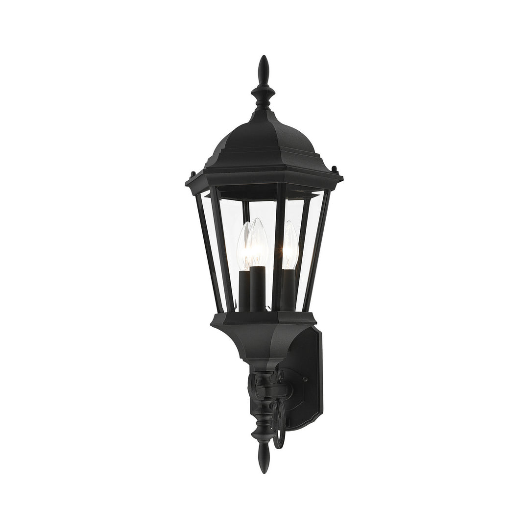 Livex Lighting 7561-14  Hamilton Outdoor Textured Black