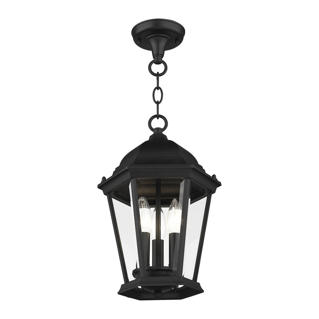 Livex Lighting 7564-14  Hamilton Outdoor Textured Black
