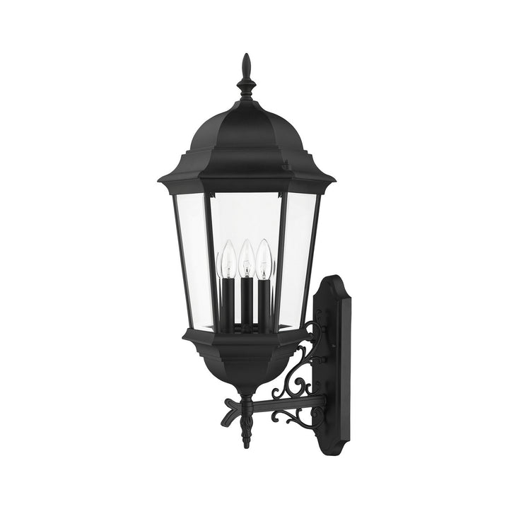 Livex Lighting 7566-14  Hamilton Outdoor Textured Black