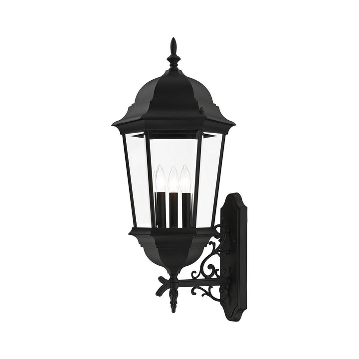 Livex Lighting 7566-14  Hamilton Outdoor Textured Black