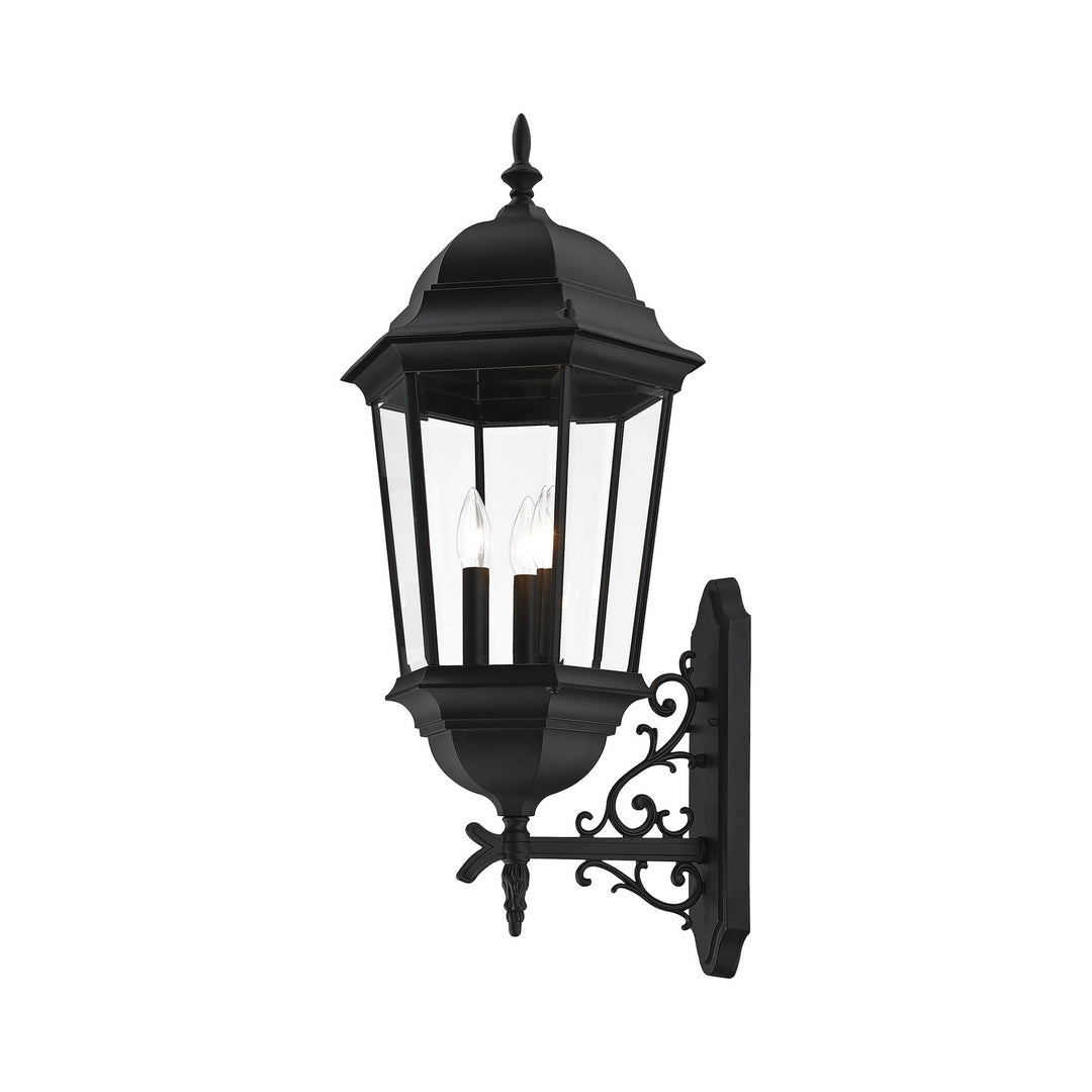 Livex Lighting 7566-14  Hamilton Outdoor Textured Black
