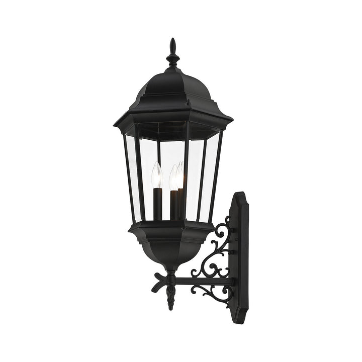 Livex Lighting 7566-14  Hamilton Outdoor Textured Black