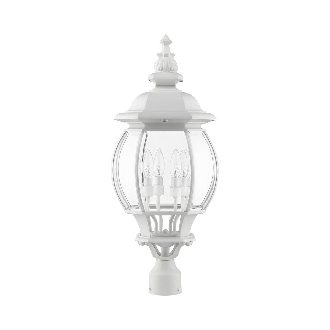 Livex Lighting 7703-13  Frontenac Outdoor Textured White