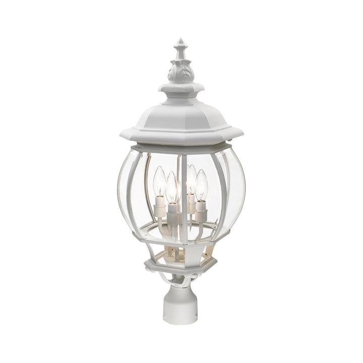 Livex Lighting 7703-13  Frontenac Outdoor Textured White