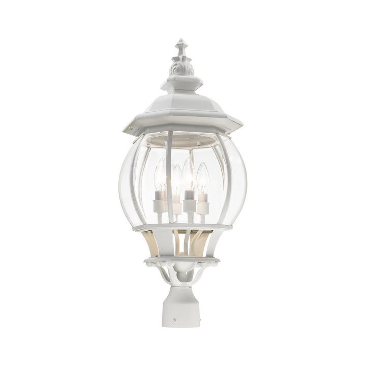 Livex Lighting 7703-13  Frontenac Outdoor Textured White