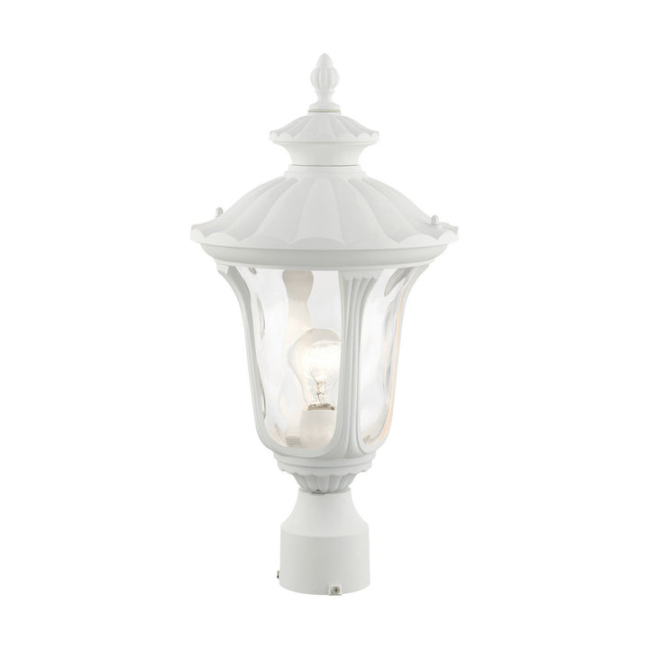 Livex Lighting 7855-13  Oxford Outdoor Textured White