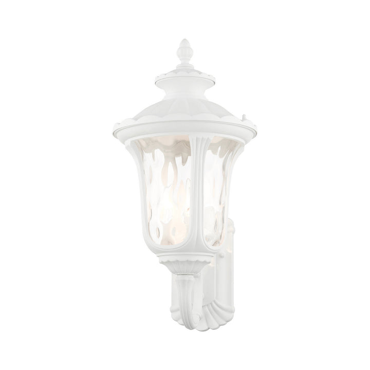Livex Lighting 7856-13  Oxford Outdoor Textured White