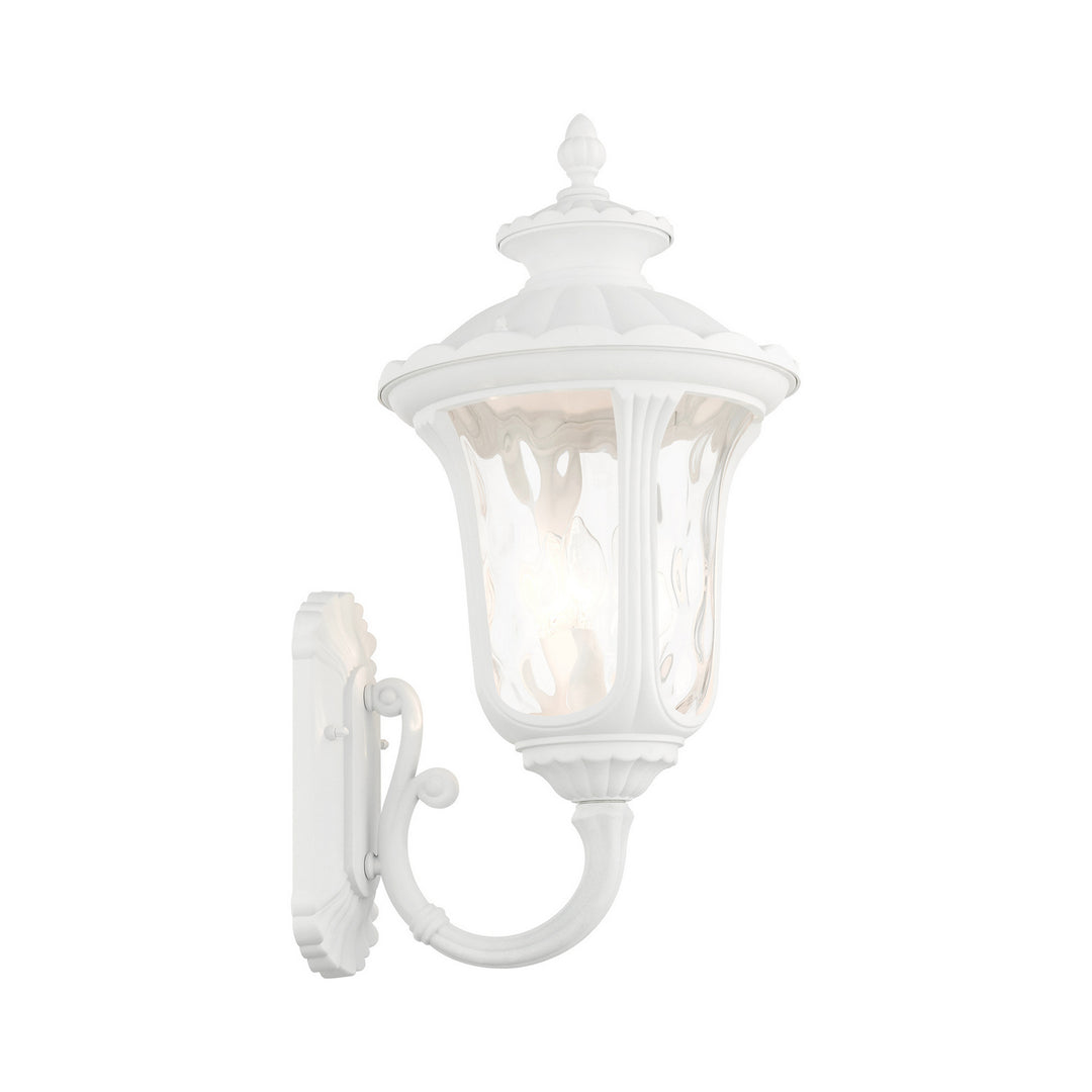 Livex Lighting 7856-13  Oxford Outdoor Textured White