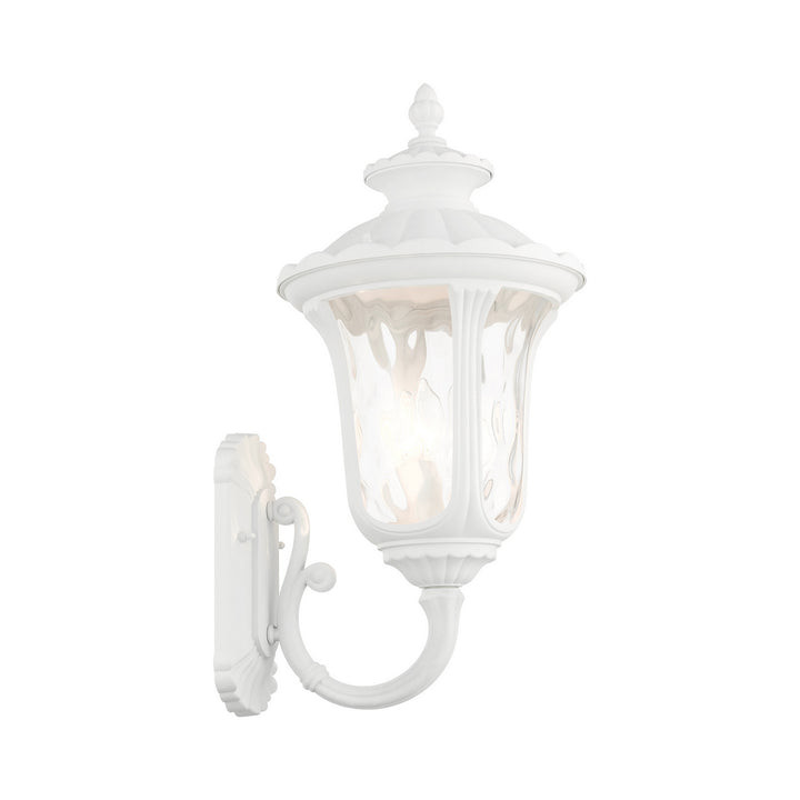 Livex Lighting 7856-13  Oxford Outdoor Textured White