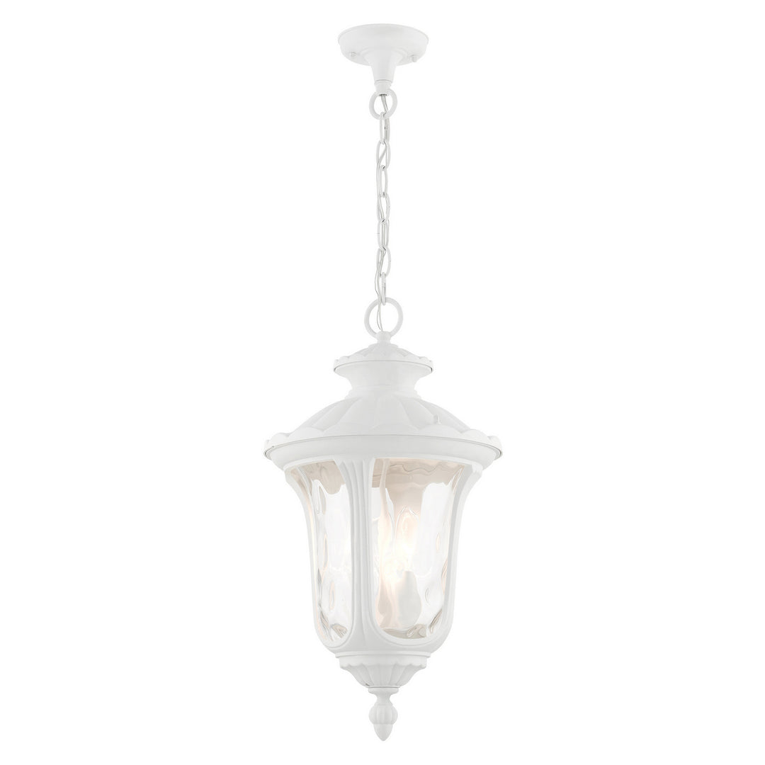 Livex Lighting 7858-13  Oxford Outdoor Textured White