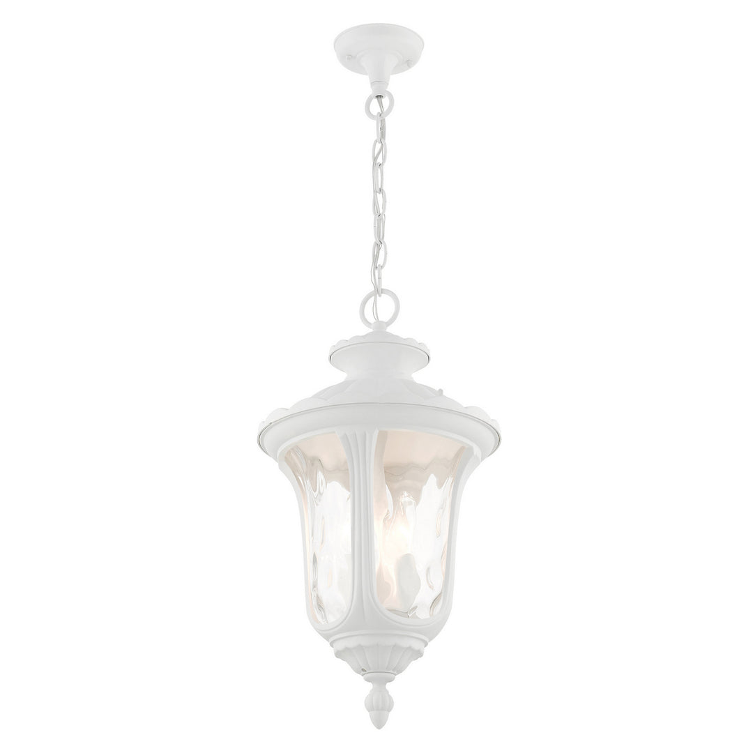 Livex Lighting 7858-13  Oxford Outdoor Textured White