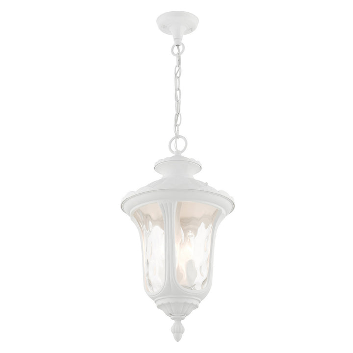 Livex Lighting 7858-13  Oxford Outdoor Textured White