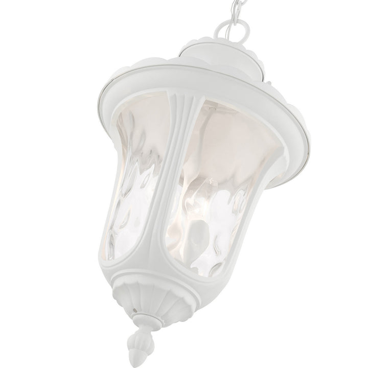 Livex Lighting 7858-13  Oxford Outdoor Textured White