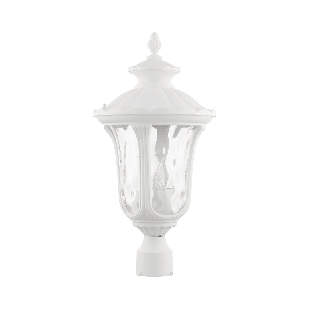 Livex Lighting 7859-13  Oxford Outdoor Textured White