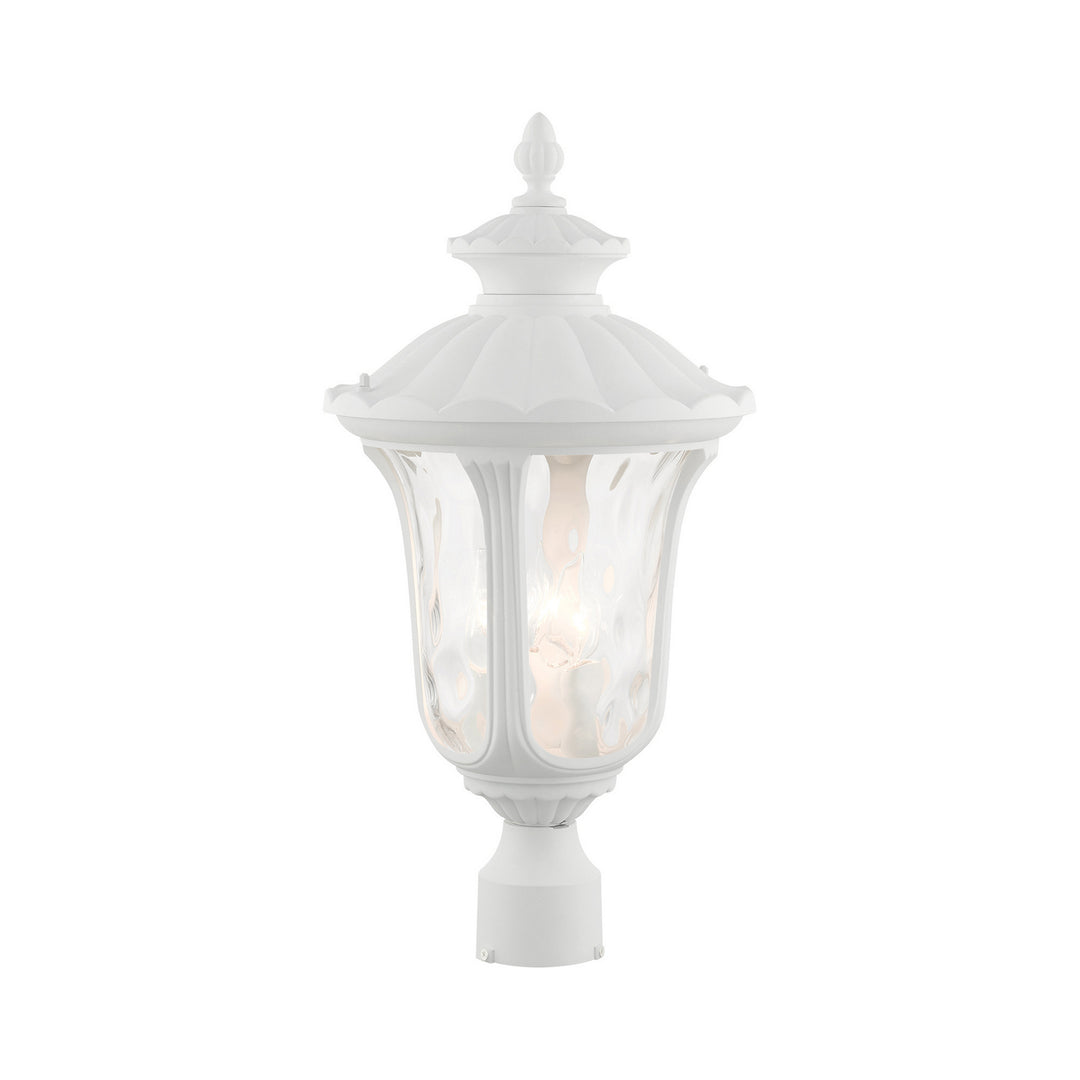 Livex Lighting 7859-13  Oxford Outdoor Textured White