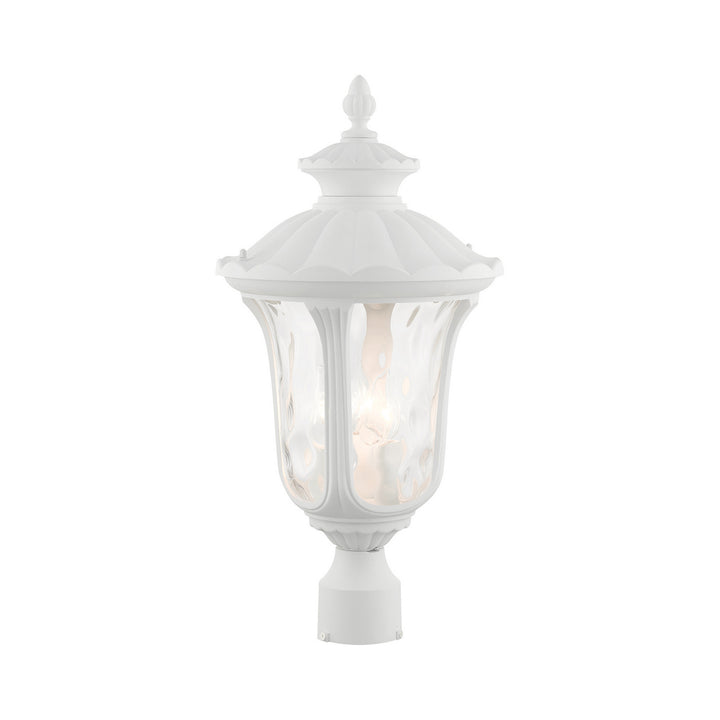 Livex Lighting 7859-13  Oxford Outdoor Textured White