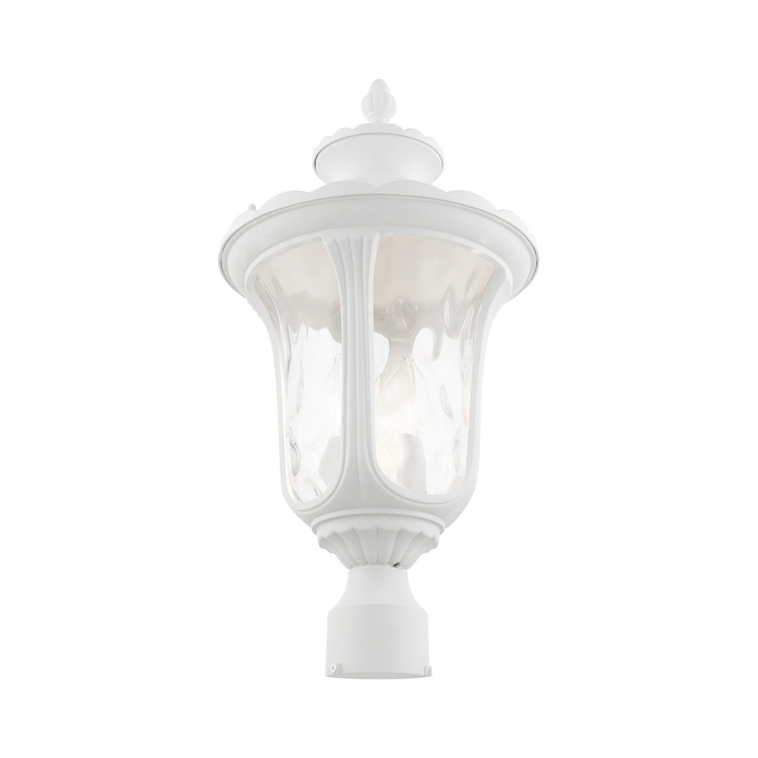 Livex Lighting 7859-13  Oxford Outdoor Textured White