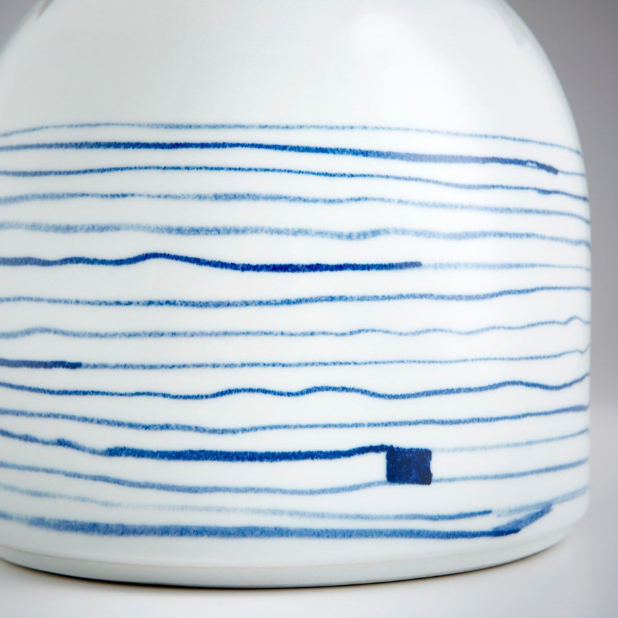 Cyan 10802 Vases & Planters - Blue And White
