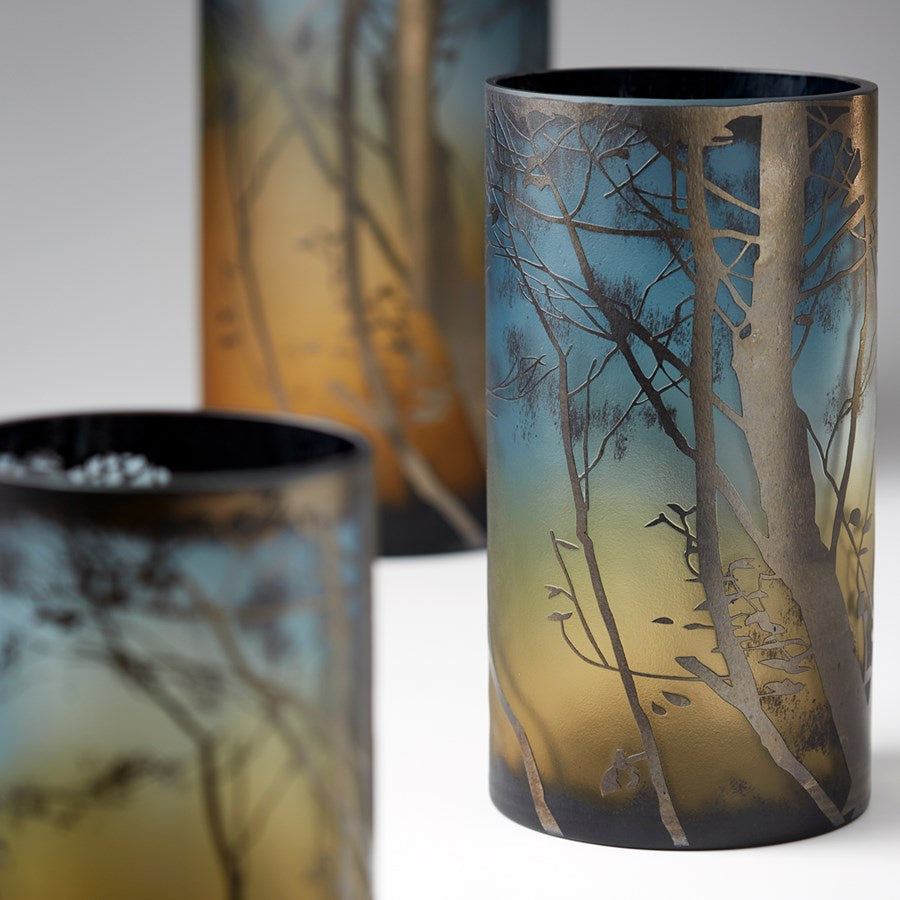 Cyan 10848 Vases & Planters - Green And Blue