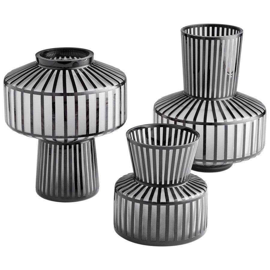 Cyan 10876 Vases & Planters - Black