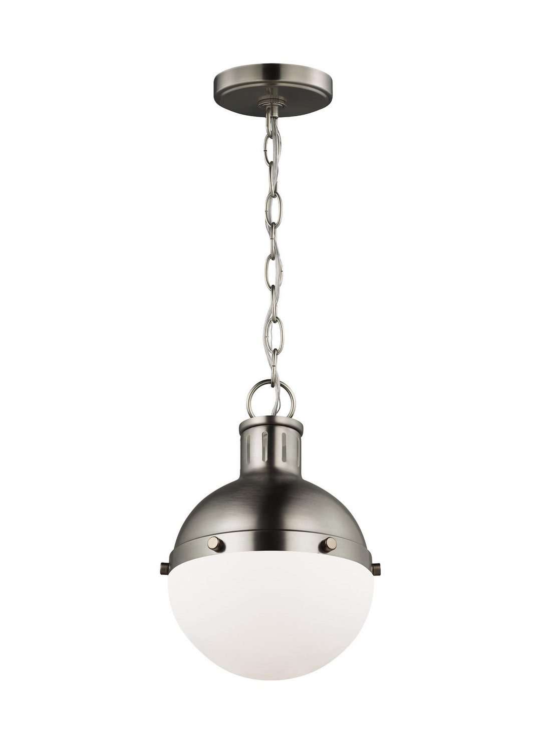 Visual Comfort Studio Hanks 6177101EN3-965 Pendant Light - Antique Brushed Nickel