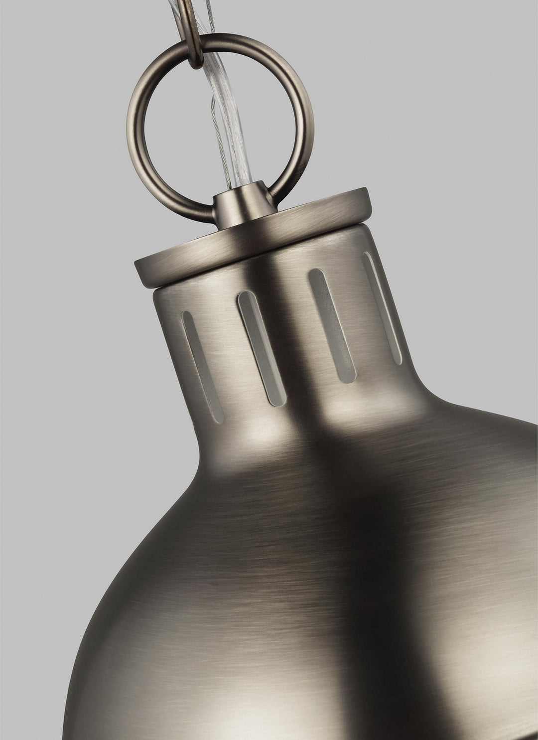 Visual Comfort Studio Hanks 6177101EN3-965 Pendant Light - Antique Brushed Nickel