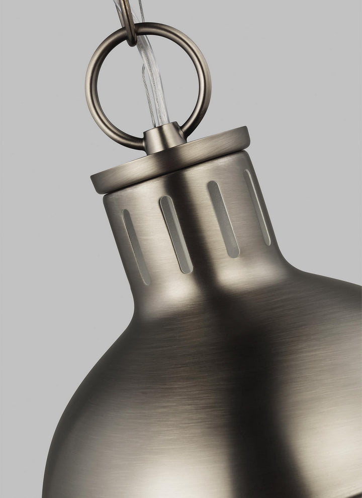 Visual Comfort Studio Hanks 6177101EN3-965 Pendant Light - Antique Brushed Nickel