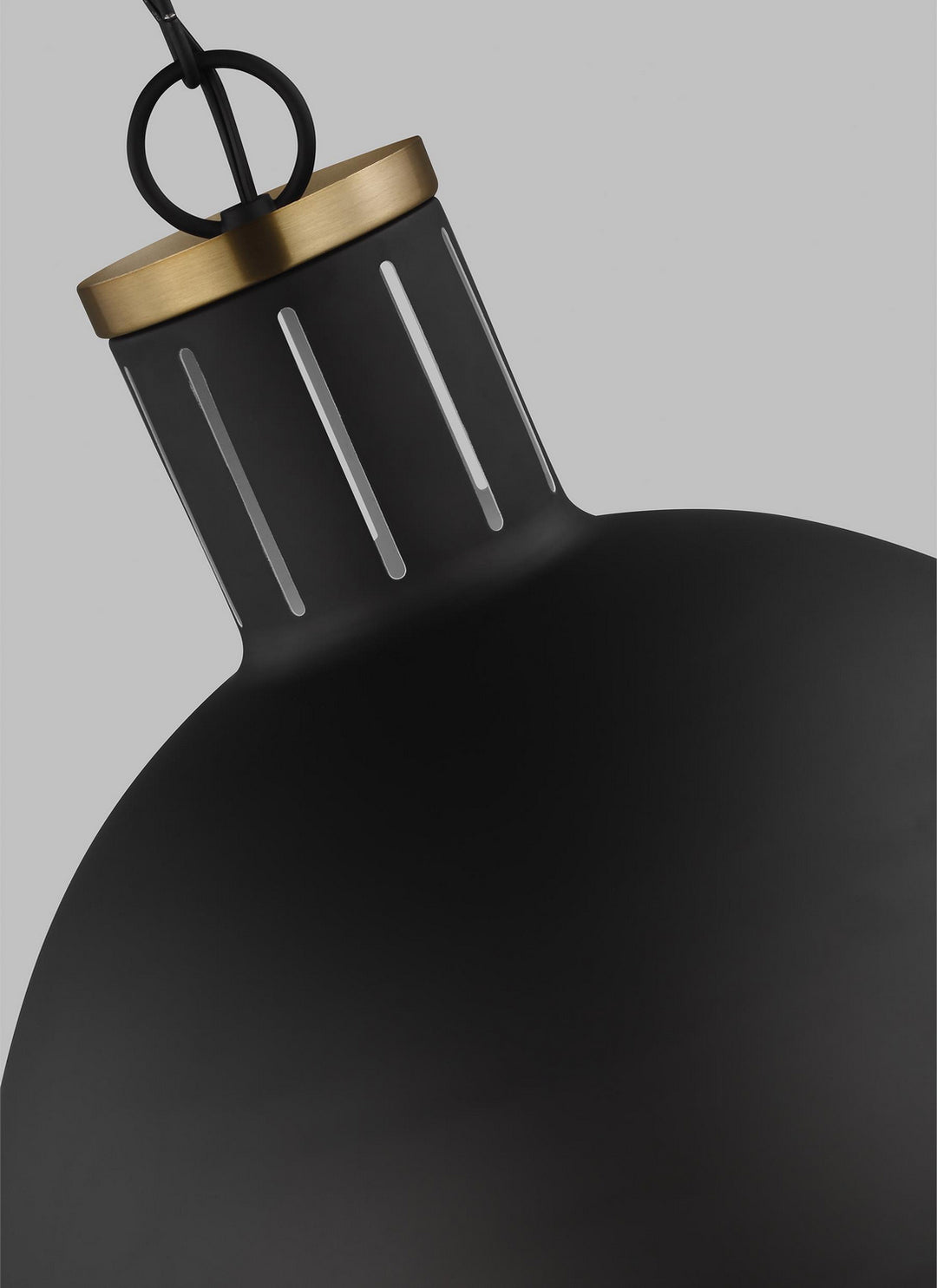 Visual Comfort Studio Hanks 6677101-112 Pendant Light - Midnight Black