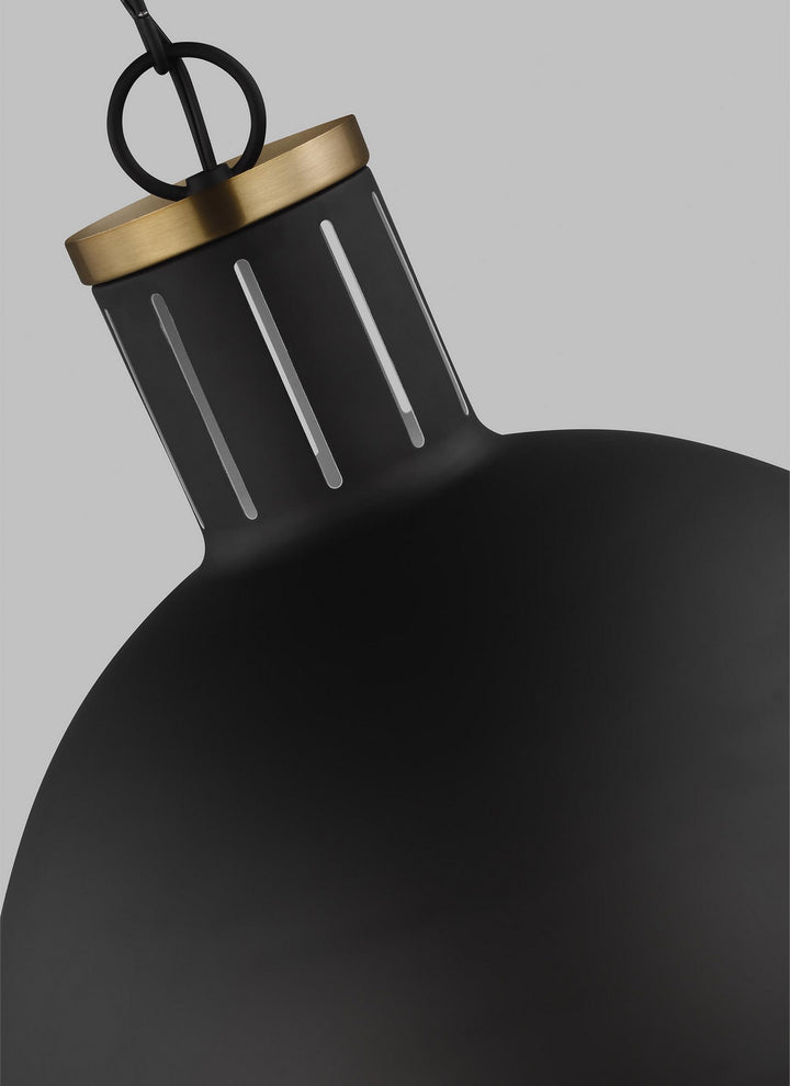 Visual Comfort Studio Hanks 6677101-112 Pendant Light - Midnight Black
