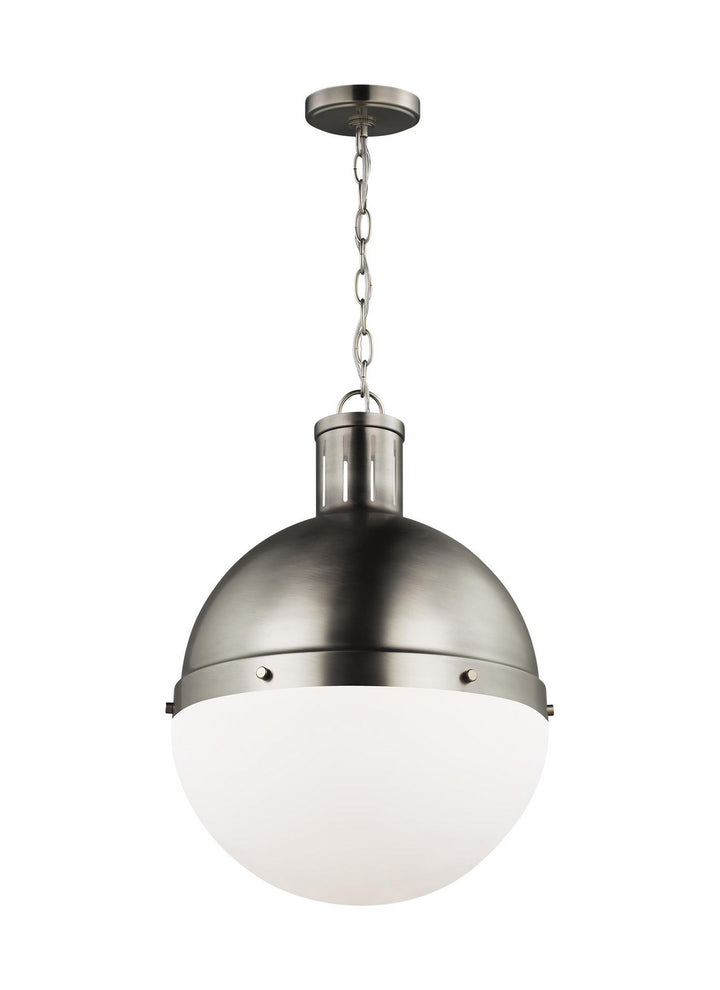 Visual Comfort Studio Hanks 6677101EN3-965 Pendant Light - Antique Brushed Nickel
