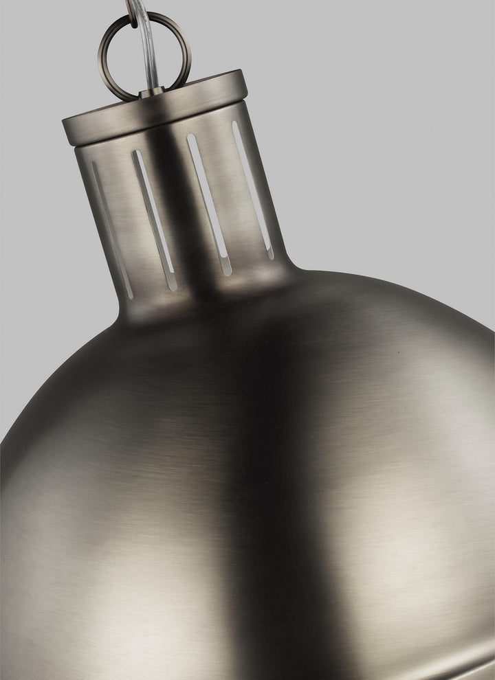 Visual Comfort Studio Hanks 6677101EN3-965 Pendant Light - Antique Brushed Nickel