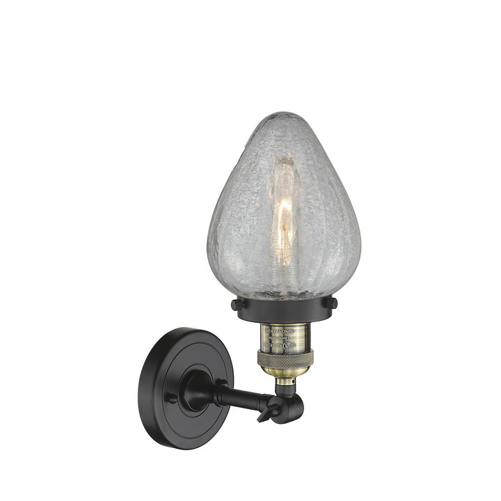 Innovations Franklin Restoration 203-BAB-G165-LED Wall Sconce Light - Black Antique Brass